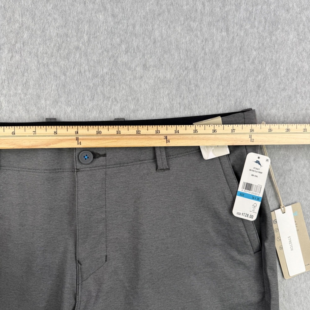 Tommy Bahama Pants Mens 36x30 Gray Island Zone On Par Performance Stretch Golf - Picture 12 of 16